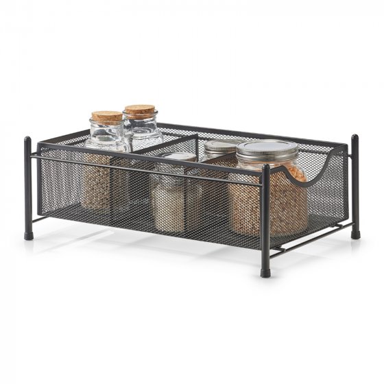 Schreibtisch Organizer Mesh Schwarz 