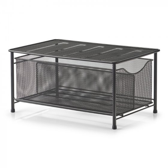 Schreibtisch Organizer Mesh Schwarz 