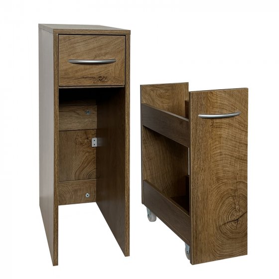 Mehrzweckschrank schmal Thekla Eiche