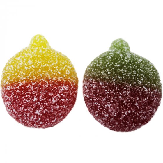 Fruchtgummi Brause Apfel veggie sauer Fizzy Appels gelatinefrei 175g