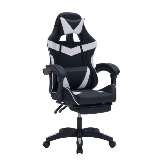 Gaming Stuhl Krit Eco Schwarz-Weiß