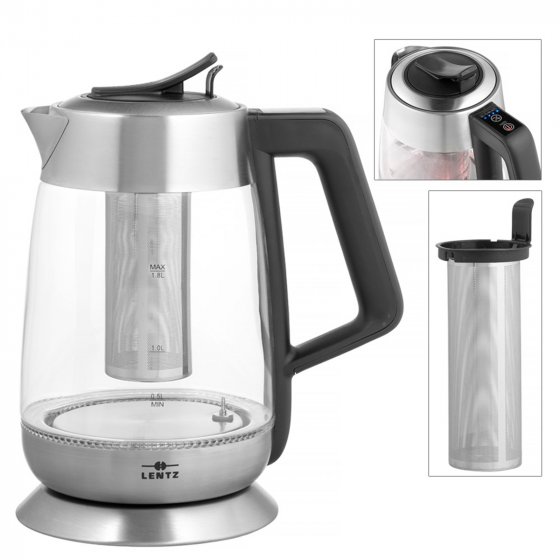 Wasserkocher 1,8 Liter mit Teesieb 