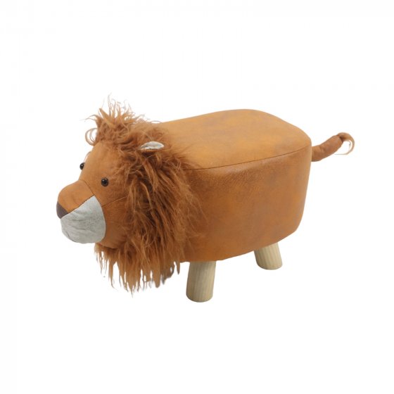 Hocker für Kinder Tiermotiv Löwe