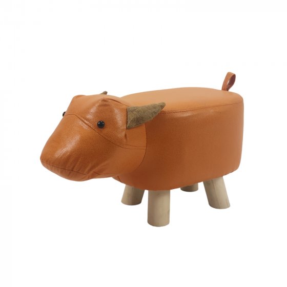 Hocker für Kinder Tiermotiv Kuh