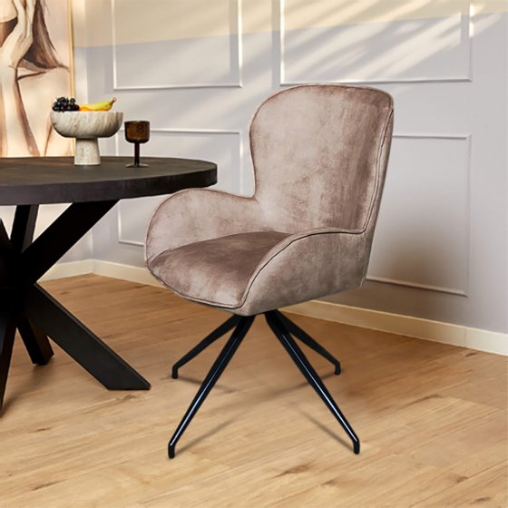 Esszimmerstuhl Taupe 2 Stück 