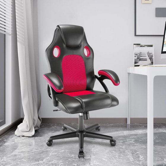 Bürostuhl ECO Daytona Rot 