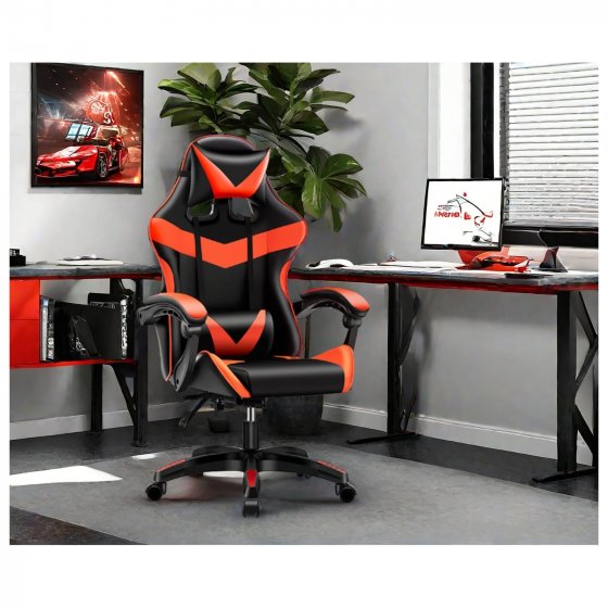Gaming Stuhl Drehstuhl Rot