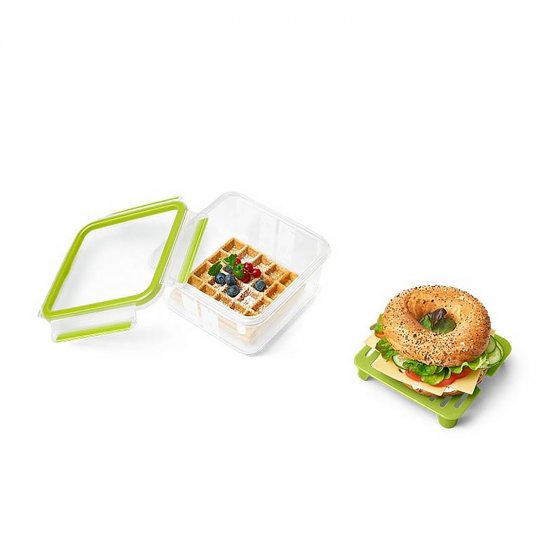 Sandwichbox XL mit Einsatz Clip   Go 