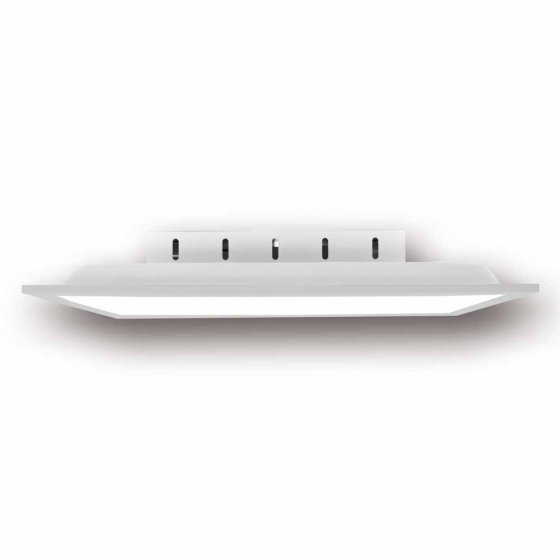 Flache quadratische Deckenlampe 