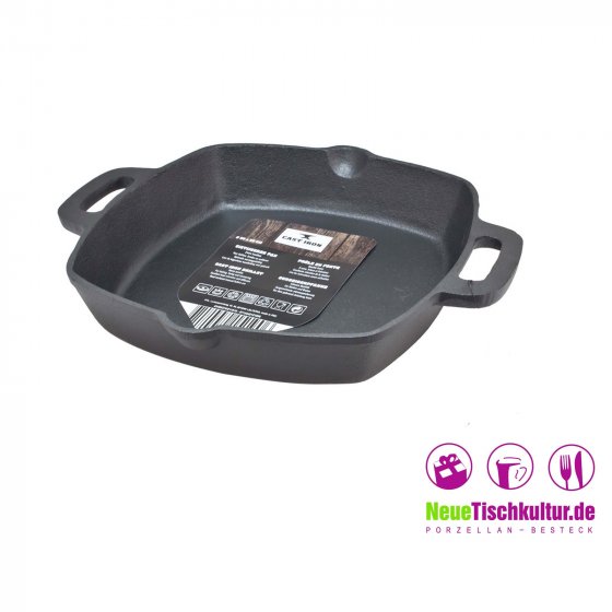 Pfanne Eckig mit Griffen 