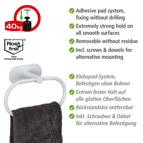 Wenko Turbo-Loc® Handtuchring 