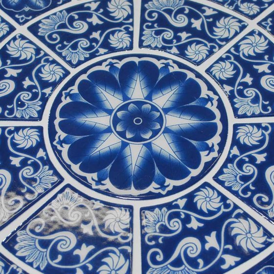 Tischgruppe „Marokko” Blau