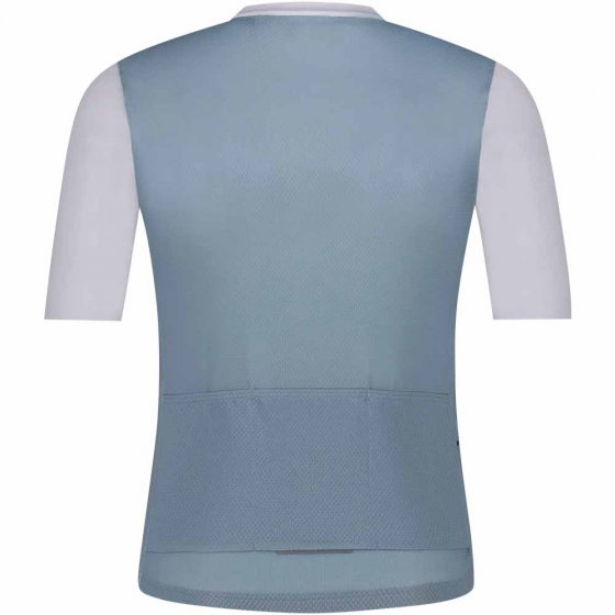 Herren Radshirt, kurzarm, blau 