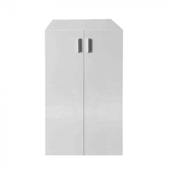 Kommode mit 3 Regalfächern Nina Weiß 