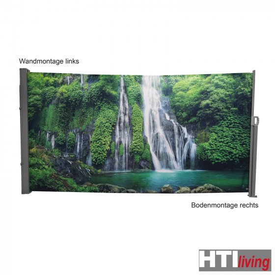 Seitenmarkise Wasserfall links 
