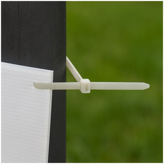 Robuster Kabelbinder 100 Stück 10x600mm Für Plakate, Planen und mehr