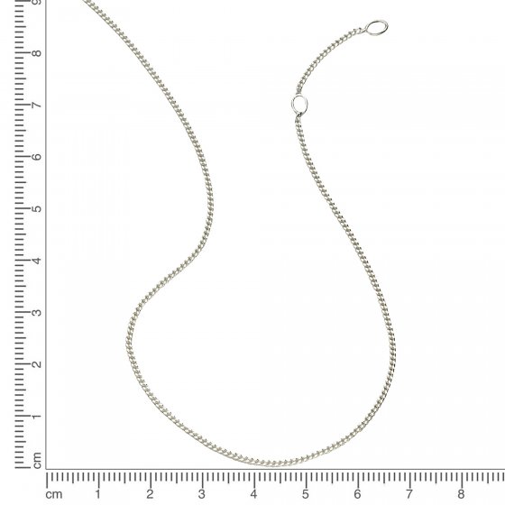 Collier 925/- Sterling Silber Kinderkette 38cm 