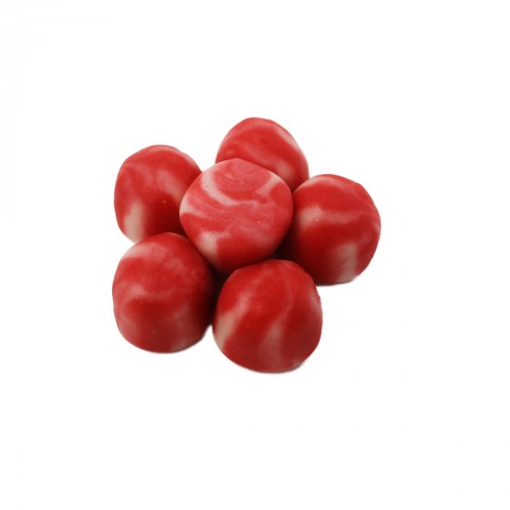 Fruchtgummi Jelly Tops Strawberry Erdbeer Sahne Creme Küsse Halal 175g 