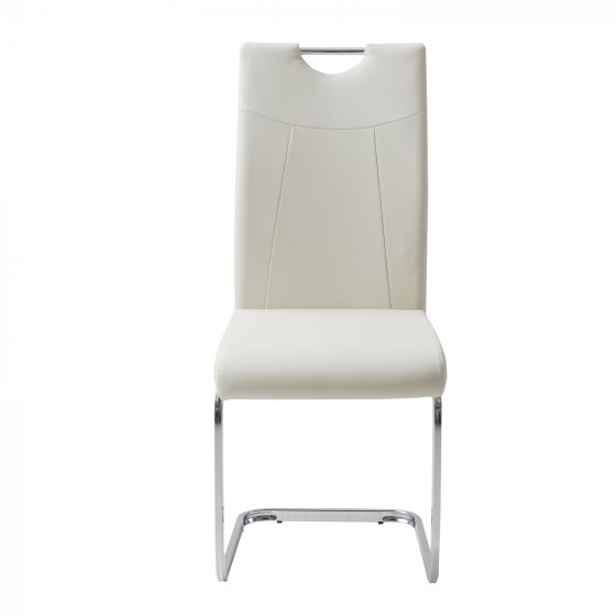 Esszimmerstuhl Beige Kunstleder Kelly C 