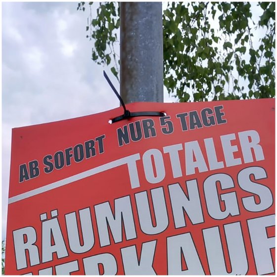 Kabelbinder für Plakatbefestigung 60 cm Ideal für Straßenlampen, Bäume und Zäune