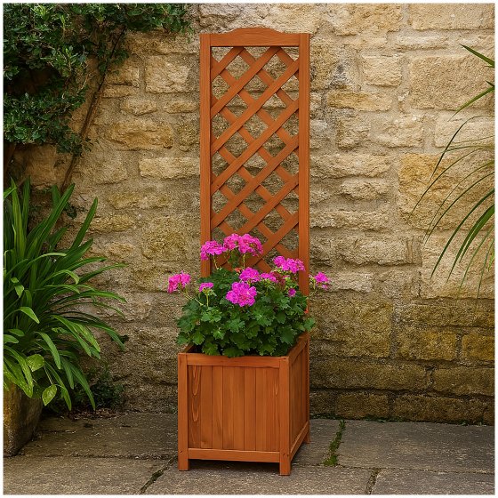 Blumenkasten Heidi Small Braun