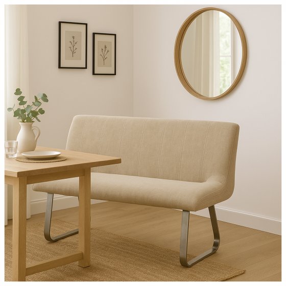 Bank 3-Sitzer Taupe Emrys 