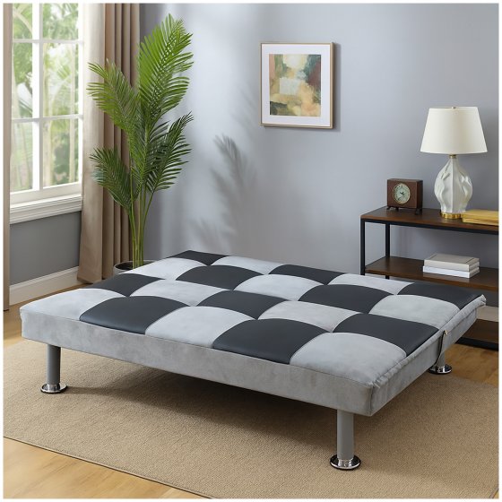 Schlafsofa Tifton mit Schachbrettmuster 