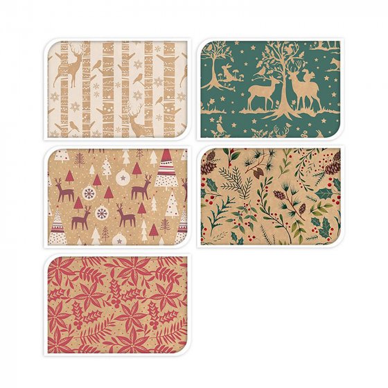 Geschenkpapierset 11-teilig 