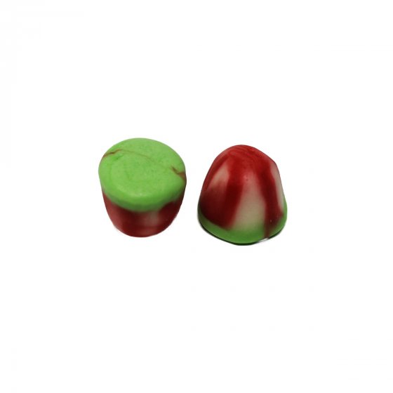 Fruchtgummi Jelly Twist Wassermelonen Creme Küsse Halal 175g