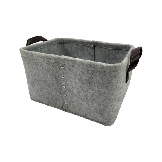 Aufbewahrungskorb aus robustem Filz Vielseitig einsetzbar 