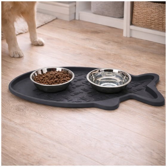 Tier-Futternapf, 2er Set Fisch 