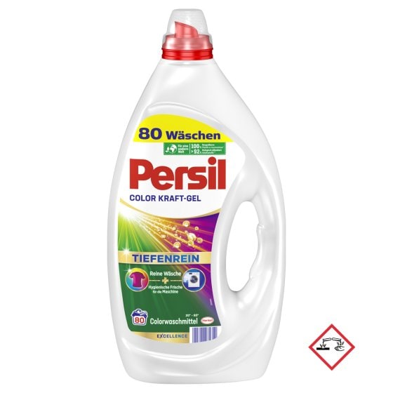 Persil Color Gel die flüssige Variante 80 Waschladungen 3600ml 2er Pack 