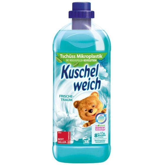 Kuschelweich Frischetraum Weichspüler für 38 Waschladungen 1L 6er Pack 
