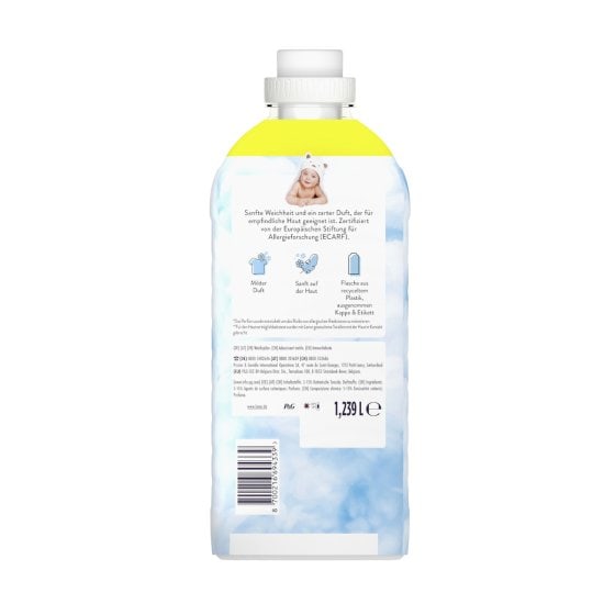 Lenor Weichspüler Sensitiv lang anhaltende Frische 59WL 1239ml 