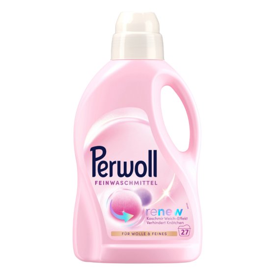Perwoll Wolle und Feines Faser Pflege Flüssigwaschmittel 1350ml 