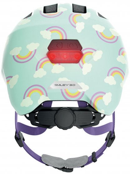 Kinder-Freizeithelm "Smiley 3.0 LED" blue rainbow