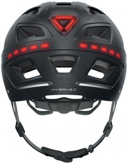 Fahrradhelm "Hyban 2.0 LED" schwarz