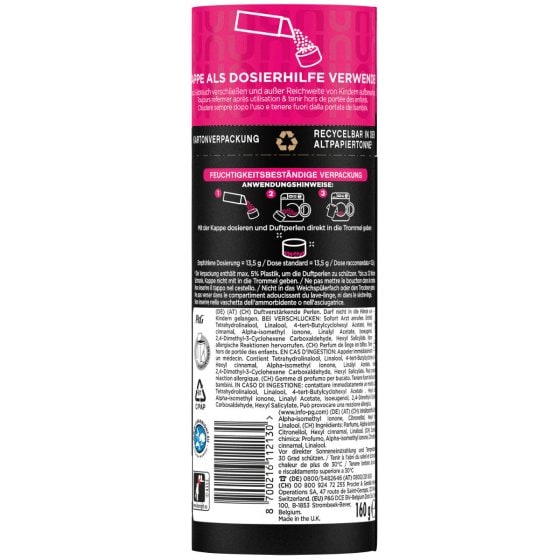 Lenor Wäscheparfüm Unstoppables Fresh Sensations leicht blumig 160g 
