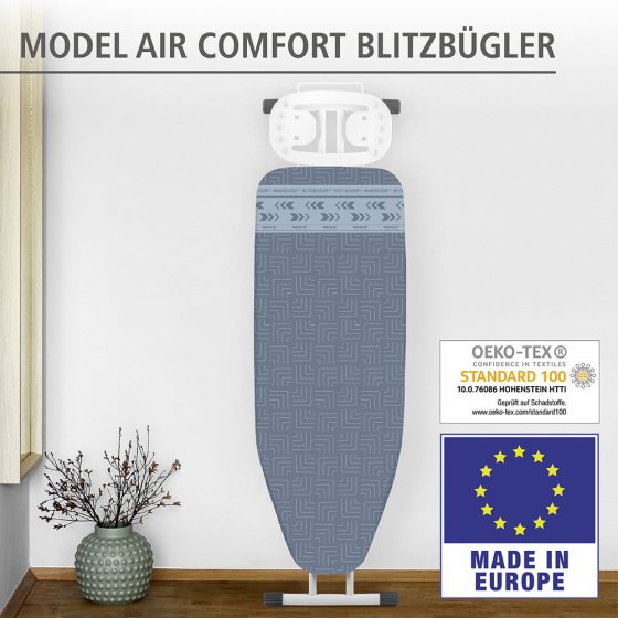 Bügeltischbezug Air Comfort mit Blitzbüglerzone M, mit Blitzbüglerzone für schnelles Bügeln 