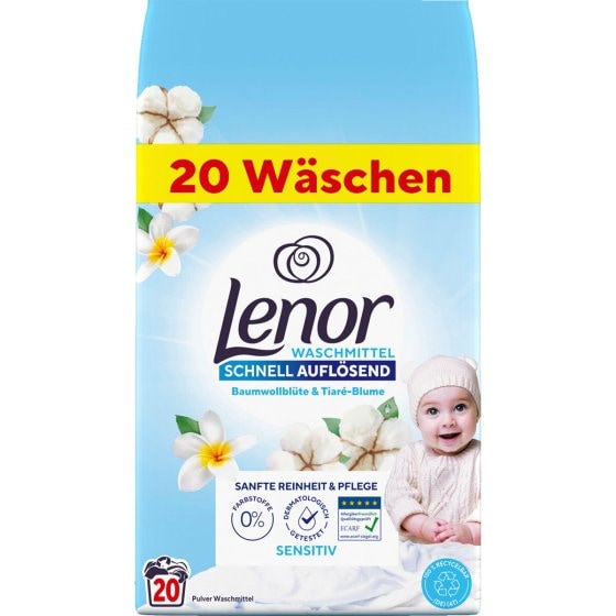Lenor WM Pulver Sensitiv 20WL 