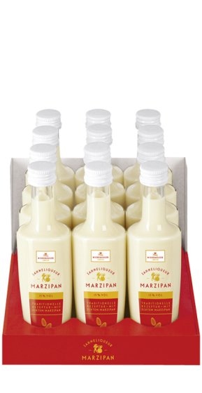 Niederegger Marzipan Liqueur Mini Fläschchen Sahnemarzipanlikör 50ml 