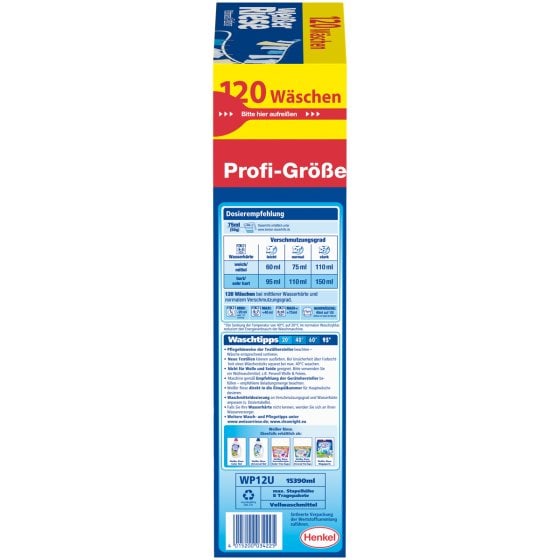 Weißer Riese Universal Pulver Profi Wäsche 120WL 6000g 