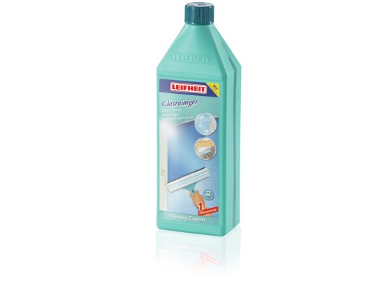 Leifheit Glasreiniger mit speziellem Glanz Alkohol 1000ml 1er Pack 