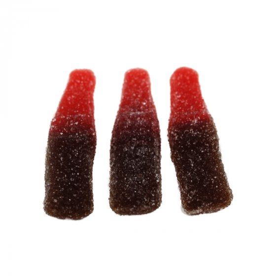 Fruchtgummi Kirsch Cola Flaschen süss gezuckerter im Geschmack 300g