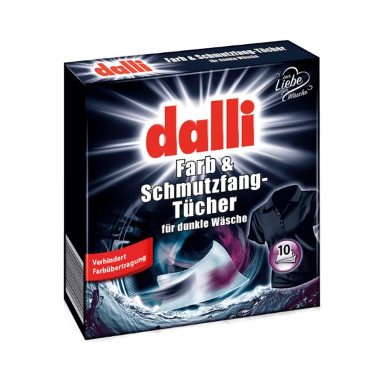 Dalli Tücher spez. für dunkle Wäsche 