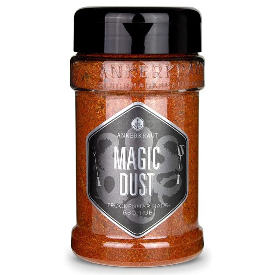Ankerkraut Magic Dust BBQ Rub Trockenmarinade für Fleisch 230g 