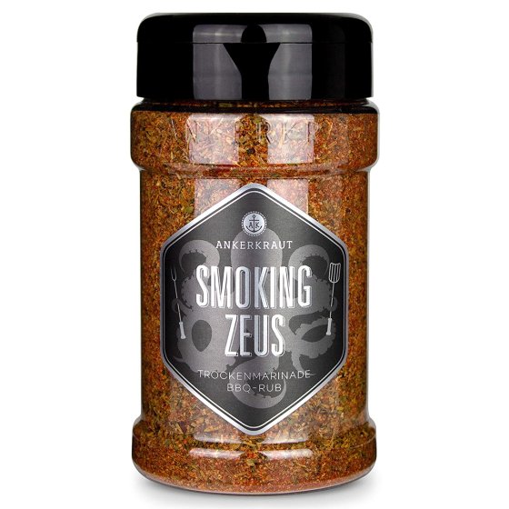 Ankerkraut Smoking Zeus BBQ Rub Trockenmarinade für Fleisch 200g 
