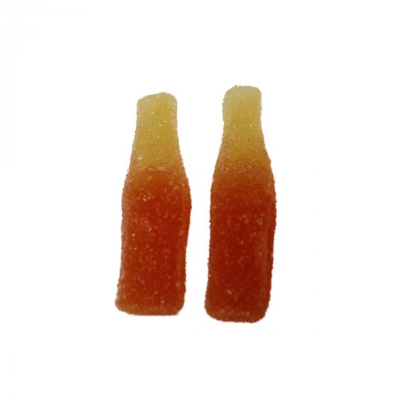 Fruchtgummi Orange Zitrone Flaschen süß sauer gezuckert 175g 