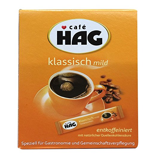 Kaffee Hag Tassenportionen (25x1,8g Packung) 