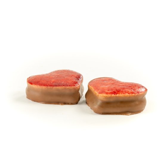 Peters Sweethearts mit Nougatfüllung Butterkekse in Herzform 100g 